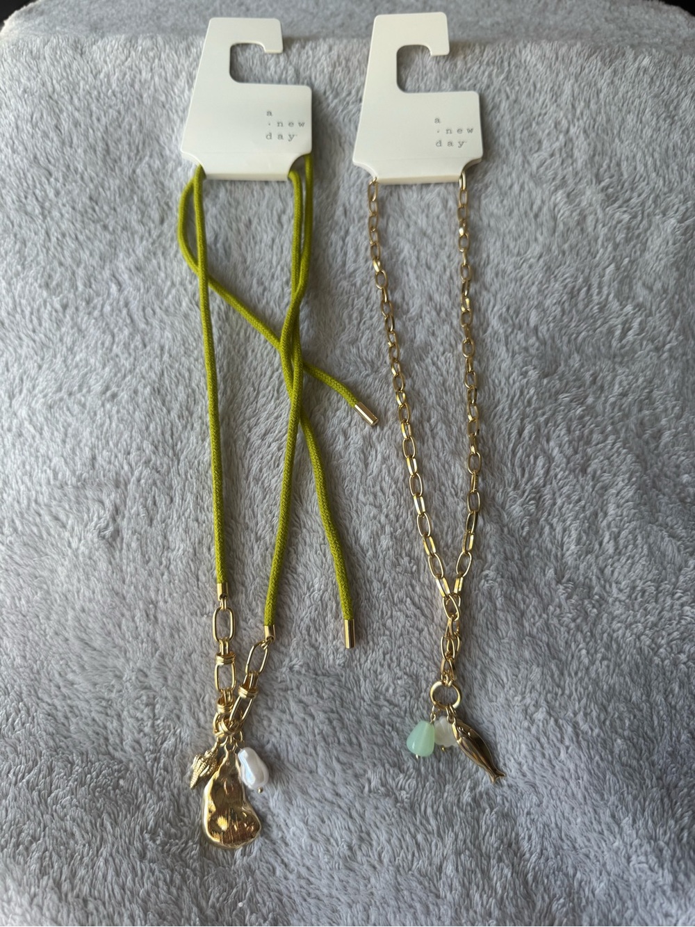 Lot of 2 A New Day Ocean Themed Necklaces Collection 2